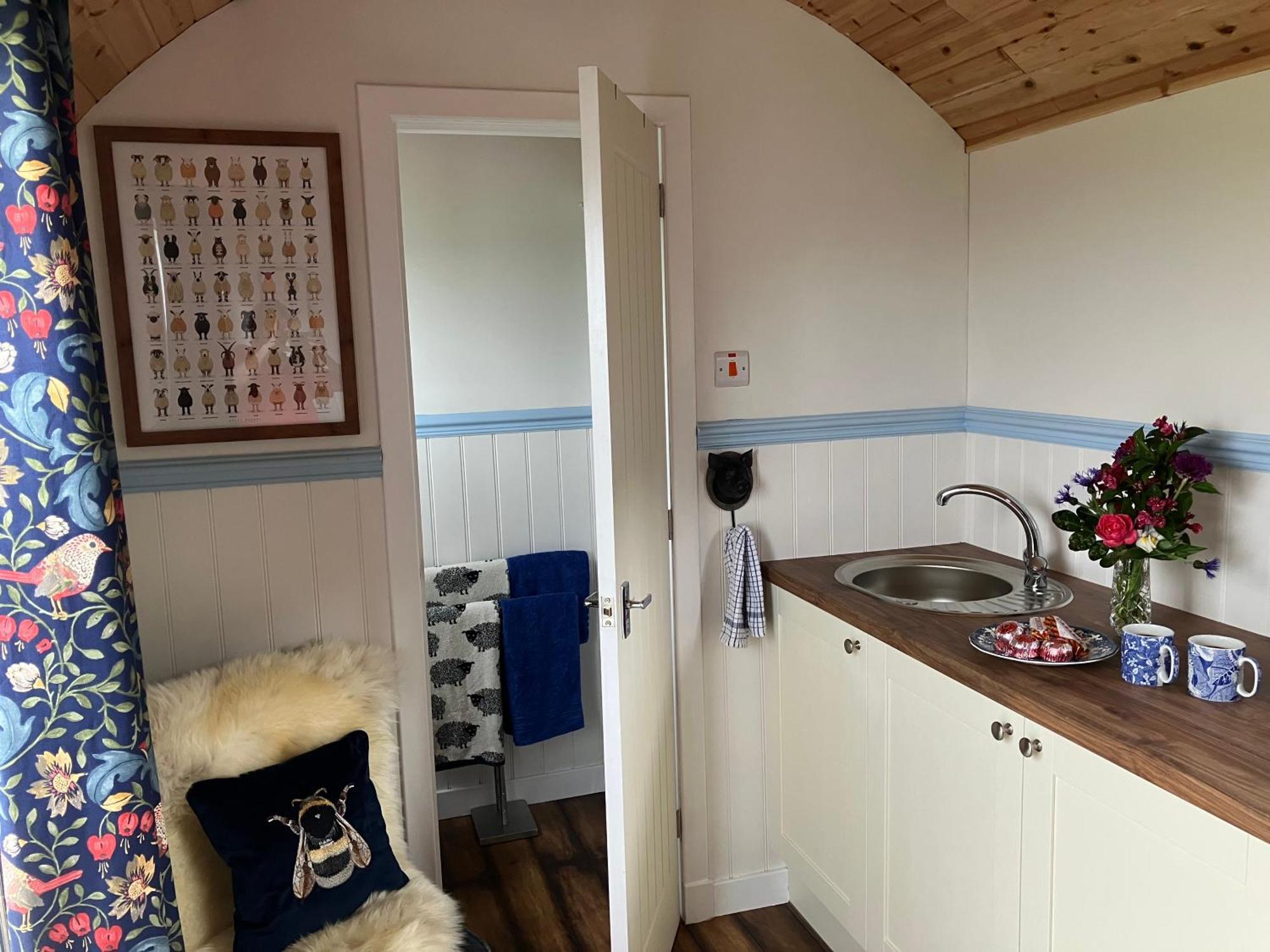 Wee Shepherds Hut Maybole Eksteriør bilde